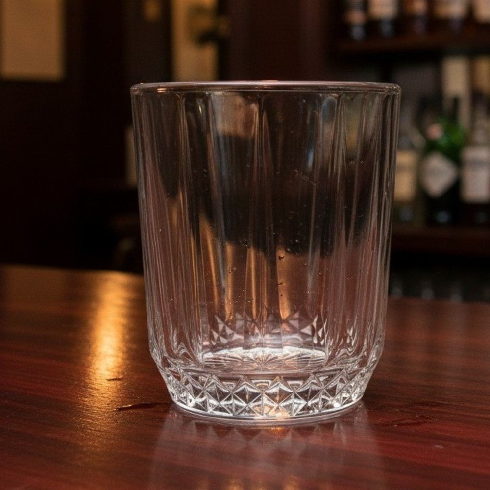 Lead Crystal Ice Bucket, Vintage Clear Glassware, Replacement Home Bar Accessory